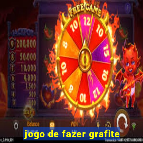 jogo de fazer grafite